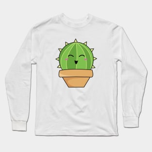 Round Cactus Long Sleeve T-Shirt